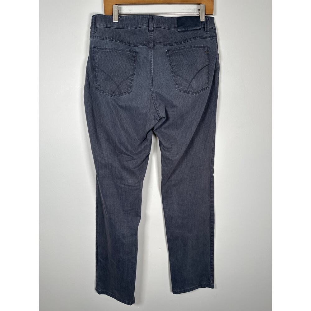 Brax Cooper Fancy Regular 33/30 Gray Comfort Chino Office Casual - Picture 4 of 10